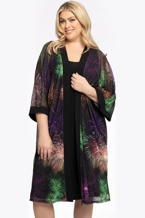 Yoek Kimono | Zwart | Maat 38/40