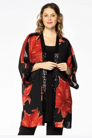 Yoek Kimono LAURA | Rood | Maat 38/40