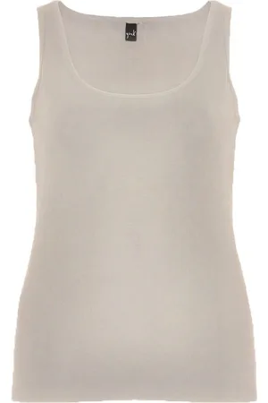 Yoek Singlet | Beige | Maat 38/40