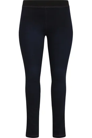 Yoek Jegging slim-fit DENIM | Donker Blauw | Maat 42