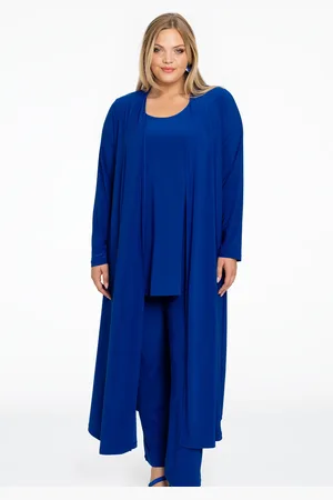 Yoek Vest extra lang | Indigo | Maat 38/40