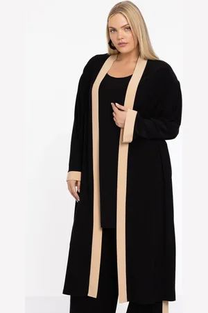 Yoek Vest contrast | Zwart | Maat 38/40
