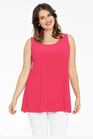 Yoek Top flare | Roze | Maat 38/40