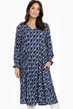Yoek Jurk swing JILL | Zwart | Maat 38/40