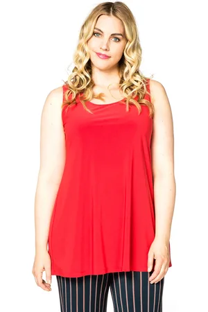 Yoek Singlet flare | Rood | Maat 38/40