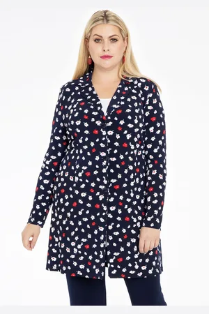 Yoek Blazer MILOU | Blauw | Maat 38/40