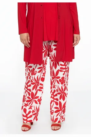 Yoek Pantalon ANNA | Rood | Maat 38/40