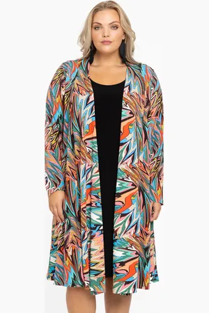 Yoek Geplooid vest FUNKY | Multi | Maat 38/40