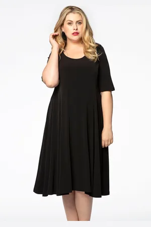Yoek Jurk princess | Zwart | Maat 38/40