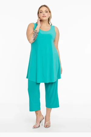 Yoek Broek splitten | Turquoise | Maat 38/40