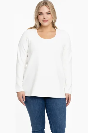 Yoek Shirt A-lijn | Beige | Maat 38/40