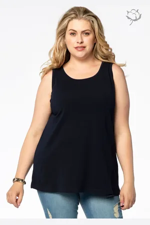 Yoek Top relax fit | Blauw | Maat 38/40