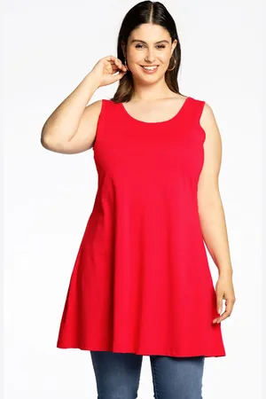 Yoek Top wide bottom | Rood | Maat 38/40