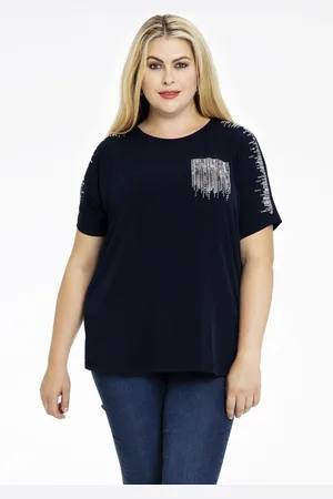 Yoek Shirts | Blauw | Maat 38/40