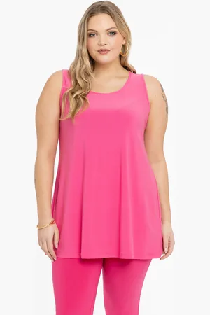 Yoek Top flare | Roze | Maat 38/40