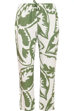 Yoek Broek SAVINA | Wit | Maat 38/40
