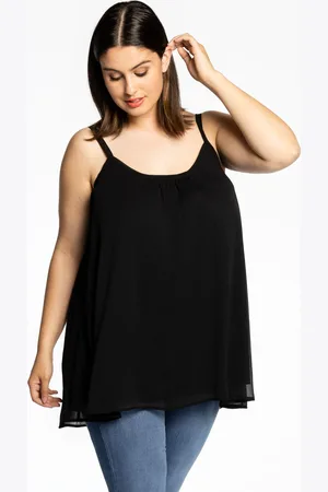 Yoek Singlet | Zwart | Maat 38/40