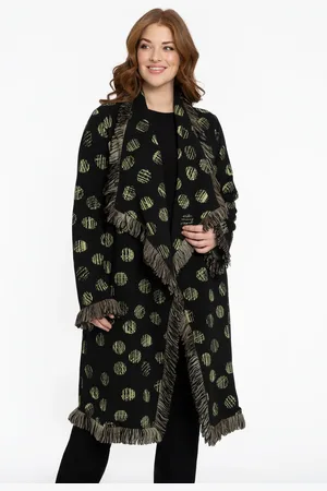 Yoek Veste met ruches GRACE | Zwart | Maat 38/40