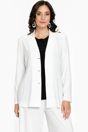 Yoek Blazer kort | Beige | Maat 38/40