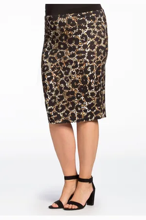 Yoek Skirt LEO GRANDE | Zwart | Maat 38/40