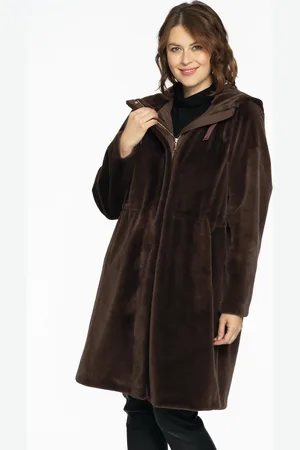 Yoek Parka fur | Bruin | Maat 42