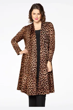 Yoek Cardigan | Bruin | Maat 38/40