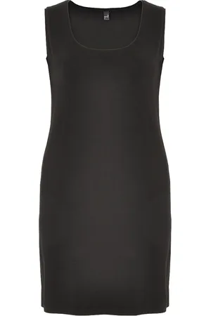 Yoek Jurk mouwloos | Zwart | Maat 38/40