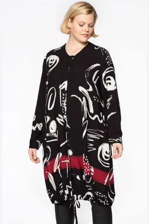 Yoek Dress-jacket AIRBRUSH | Rood | Maat 38/40