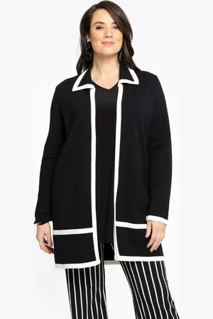Yoek Vest Zwart/Wit | Zwart | Maat 38/40