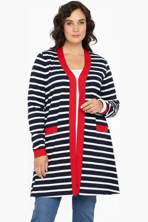 Yoek Cardigan | Blauw | Maat 38/40
