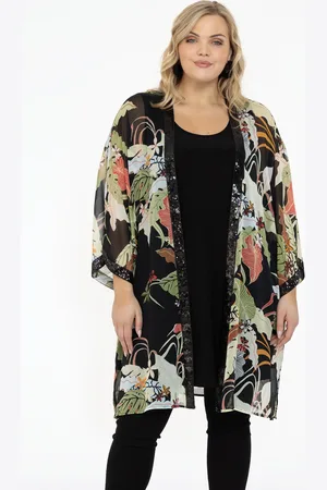 Yoek Kimono ZAZOE | Zwart | Maat 38/40