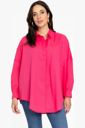 Yoek Blouse SOFT | Roze | Maat 38/40