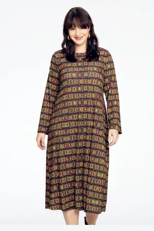 Yoek Jurk INFINITY | Zwart | Maat 38/40