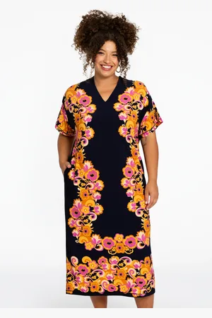 Yoek Kaftan GARLAND | Blauw | Maat 38/40