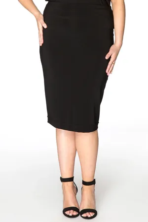 Yoek Rok stretch | Zwart | Maat 38/40