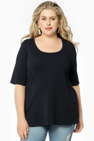 Yoek T-shirt | Blauw | Maat 38/40
