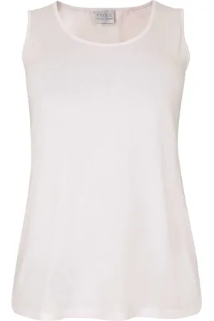 Yoek Top relax fit | Wit | Maat 38/40