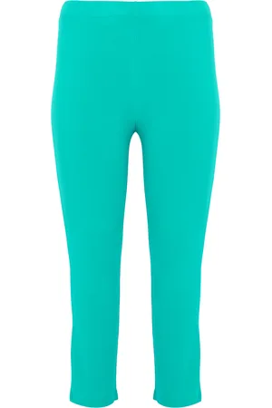 Yoek Pantalon | Turquoise | Maat 38/40