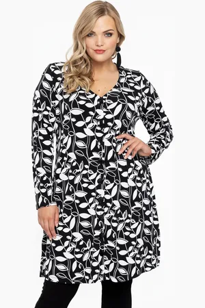 Yoek Vest met knopen | Zwart | Maat 38/40