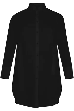 Yoek Blouse met zakje | Zwart | Maat 38/40