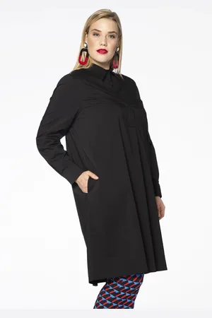 Yoek Blouse A-line | Zwart | Maat 38/40