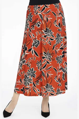 Yoek Rok MIX PRINT | Rood | Maat 38/40