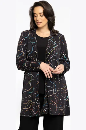 Yoek Blazer BIJOU | Zwart | Maat 38/40
