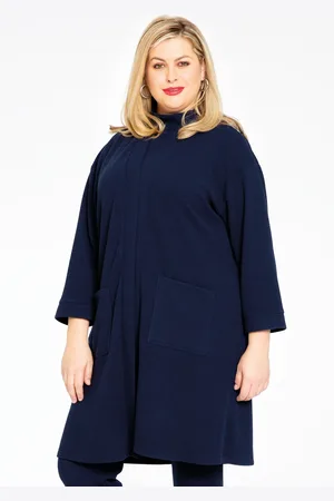 Yoek Kimono-vest | Blauw | Maat 38/40