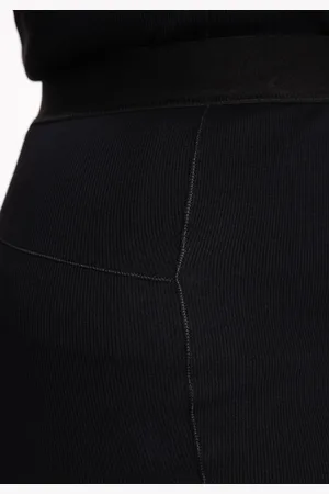 Yoek Boxer LOUNGE | Zwart | Maat 38/40