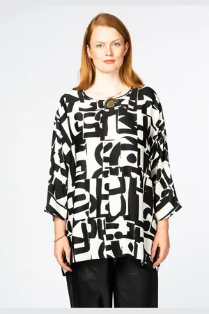Yoek Wijde blouse BODIL | Wit | Maat 38/40