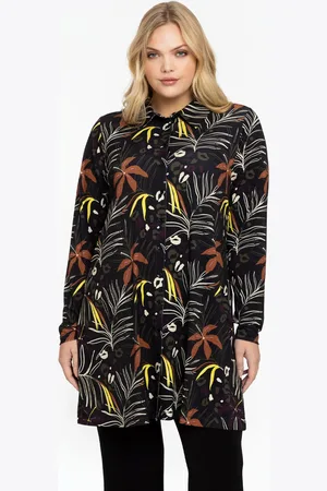 Yoek Blouse | Zwart | Maat 38/40