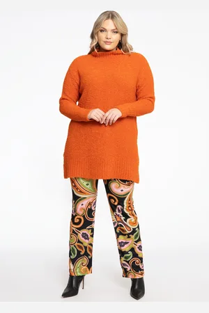 Yoek Legging PAISLEY | Zwart | Maat 38/40