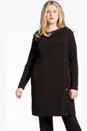 Yoek Asymmetrisch vest | Zwart | Maat 38/40