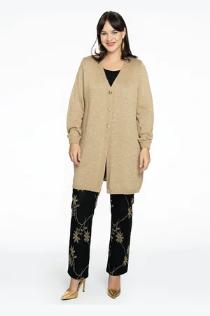 Yoek Vest GOLD LUREX | Goud | Maat 38/40